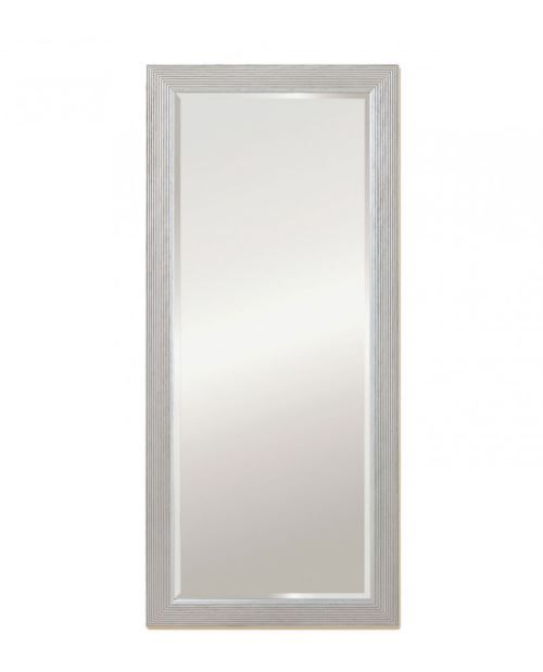 Miroir ATHENS HALL SILVER Traditionnel Classique Rectangulaire Argenté 62x139 cm