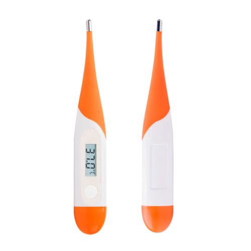 Thermomètre de précision électronique domestique pour bébé adulte tête douce orange