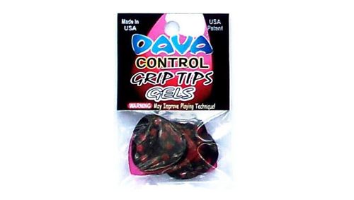 Dava - Sachet de 6 Médiators Grip Tips, embout Gel