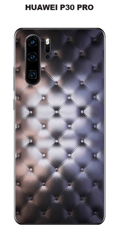 Coque Huawei P30 PRO design Cuir rembouré