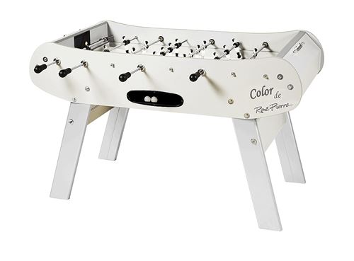 Rene Pierre Blanc, Blanc - Baby Foot Color Blanc - Baby Foot Blanc - Fabrication Française - 168X98x44 - Blanc