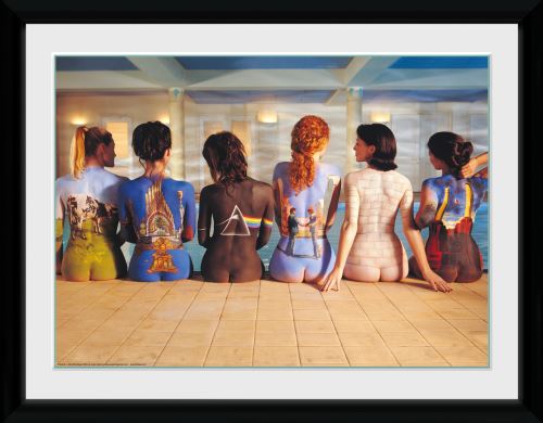 Photographie Encadrée Pink Floyd Back Catalogue