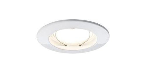 Spot LED encastrable LED intégrée Paulmann Coin 92823 blanc chaud 21 W blanc (mat) set de 3