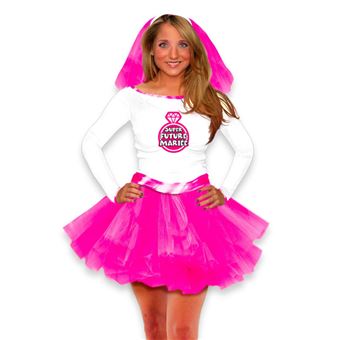 Déguisement - Costume - Future mariée - Fête - EVJF - Taille unique - 1