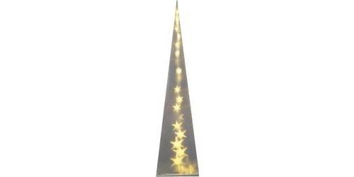 Décoration de Noël LED pyramide Polarlite PDE-04-002 Ampoule LED blanc chaud transparent