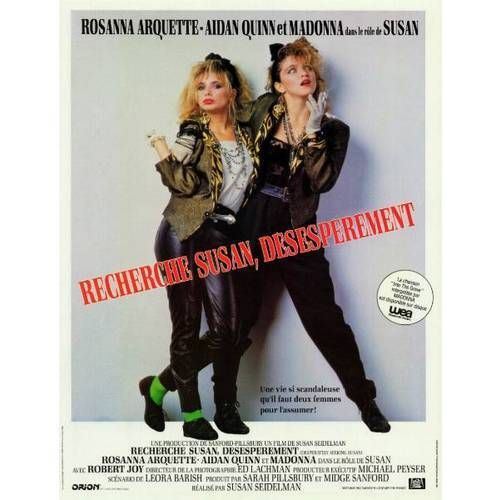Recherche Susane, desesperement AFFICHE CINEMA ORIGINALE État correct - N/A reconditionné disponible sur Fnac