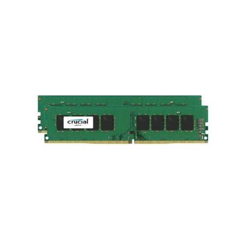 Crucial - DDR4 - 8 GB: 2 x 4 GB - DIMM 288-PIN