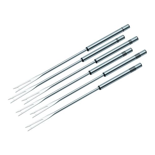 Kuhn Rikon 32208 Fourchette Fondue à Viande Acier Inoxydable Argent 28,5 x 3,5 x 3,5 cm 6 Pièces