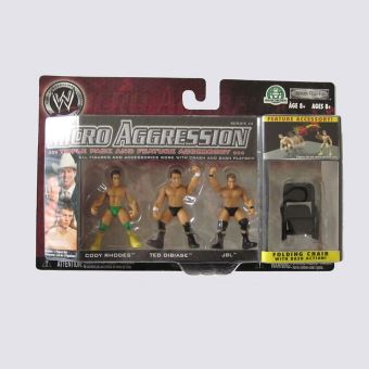 WWE Micro Aggression série 14 assortiment packs 3 figurines Cody Rhodes ...