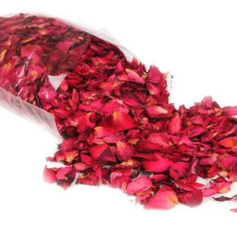 18€99 sur 50g Pétales de roses séchées naturelles un spa de pétales de  fleurs séchées blanchissant un outil de bain pour la douche - Chemin de  table - Achat & prix | fnac