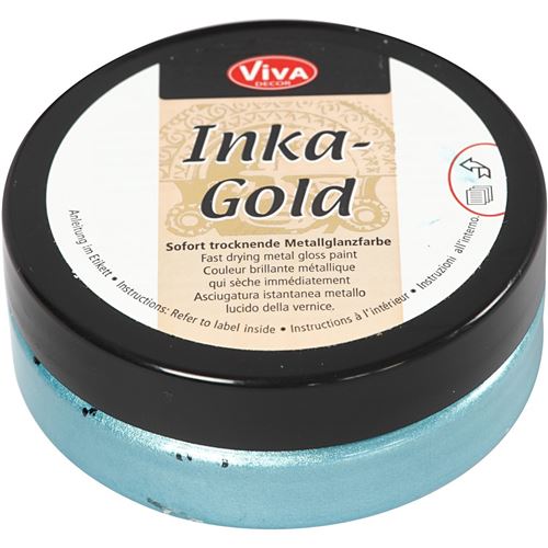 Viva Decor cire brillante Inka-Gold50 ml turquoise