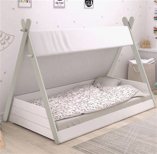 Lit enfant tipi 90x200 - Terre de Nuit