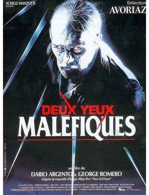 Deux Yeux Maléfiques AFFICHE CINEMA ORIGINALE