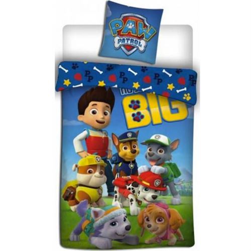 Pat Patrouille Big - Parure de Lit Enfant - Housse de Couette