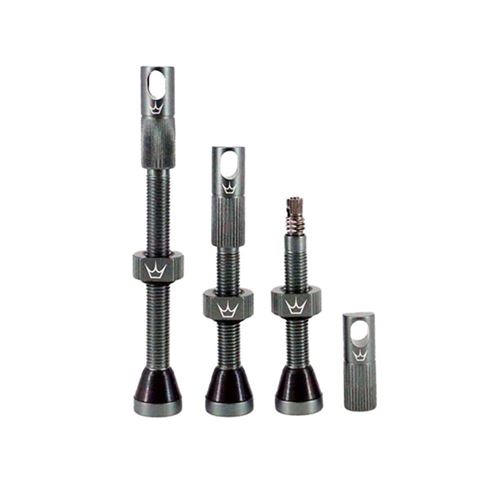 Peaty's Valves sans tube noir 60 mm
