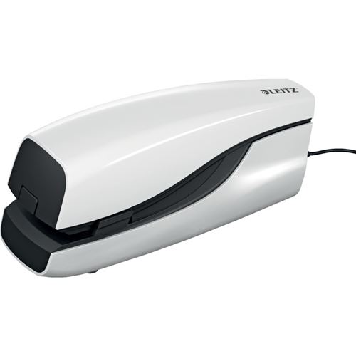 Leitz Grande Agrafeuse Électrique Nexxt, Gris Perle