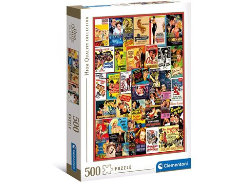 Clementoni - Puzzle 500 pièces - Classic Romance multicolore
