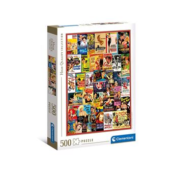 Clementoni - Puzzle 500 pièces - Classic Romance multicolore - 1