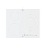 La table de cuisson à  induction 59cm 3 feux 7350w Electrolux LIT60342CW/1