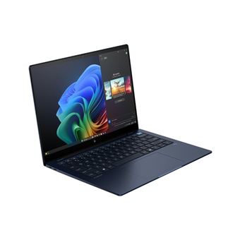 HP EliteBook Ultra 14 G1q Notebook AI - Snapdragon X Elite - X1E-78-100 / jusqu'à 3.4 GHz - Win 11 Pro - Qualcomm Adreno - 16 Go RAM - 512 Go SSD NVMe - 14" IPS écran tactile 2240 x 1400 (2.2K) - Wi-Fi 6E, Bluetooth - clavier : Suisse