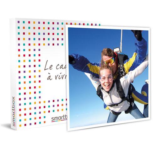 SMARTBOX - Coffret Cadeau Saut en parachute à 4200 mètres d'altitude le week-end et en semaine près d'Amiens-Sport & Aventure