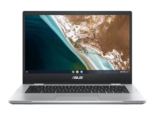 ASUS Chromebook Flip CX1 CX1400FKA-EC0117 - Conception inclinable - Intel Celeron - N6000 / jusqu'à 3.3 GHz - Chrome OS - UHD Graphics - 8 Go RAM - 64 Go eMMC - 14" écran tactile 1920 x 1080 (Full HD) - Wi-Fi 6 - argent transparent