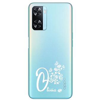 Cover MAOGE Per OPPO A77 5G E Realme Narzo 50 5G, Custodia In TPU Trasparente Con Sfumatura Rosa/oro, Antiurto