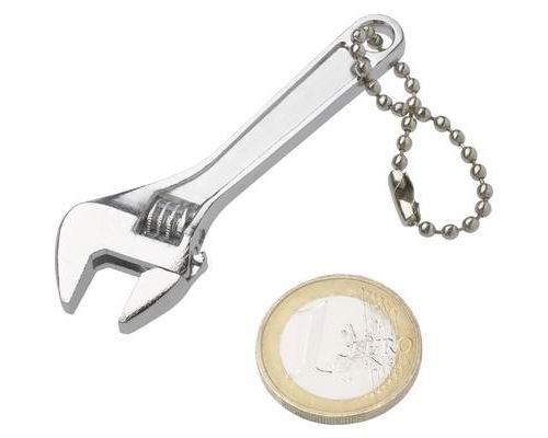 Donau Elektronik 824097 Mini-Rollgabelschlüssel Schlüsselweite (Metrisch) 10mm
