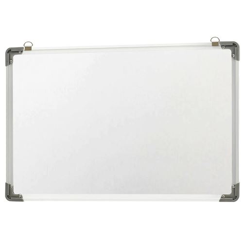Tableau blanc magnétique - L 40 x l 60 cm - Blanc