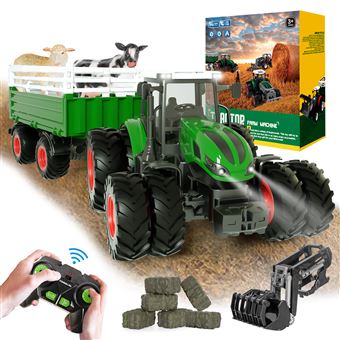 Tracteur RC - Jouet Tracteur Radiocommandé pour Enfants de 3, 4, 5 Ans - 1