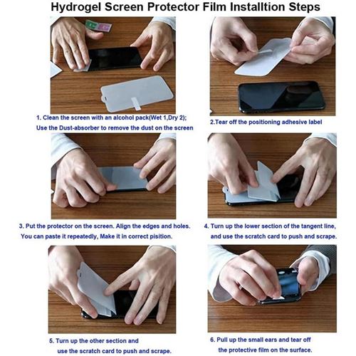 Lot De 2 Films Protection écran Hydrogel Taperso Pour Realme 14 Pro Plus 5G - Transparent