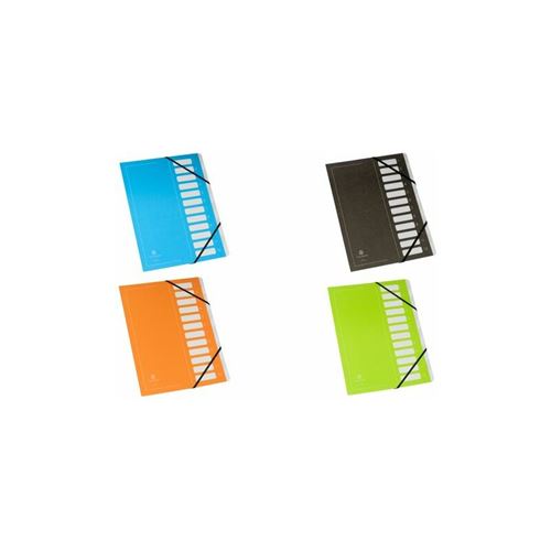 extendos Trieur série 122 'Flashy', 12 compartiments, bleu