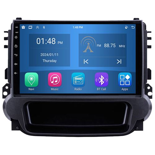 Autoradio RoverOne® Bluetooth CarPlay Android Auto Navigation 4Go RAM 64Go ROM pour Chevrolet Malibu 8 2012-2015