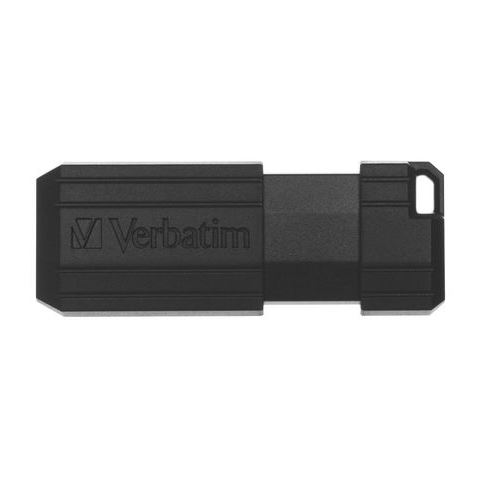 Clé USB Pinstripe noire 8 Go - Verbatim