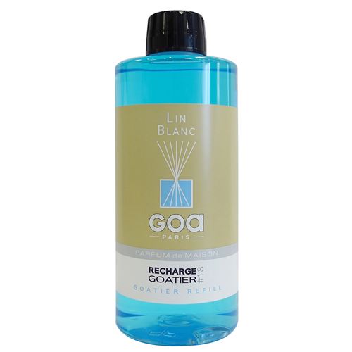 Recharge lin blanc 500 ml plastique 6 cm goa - Image 3