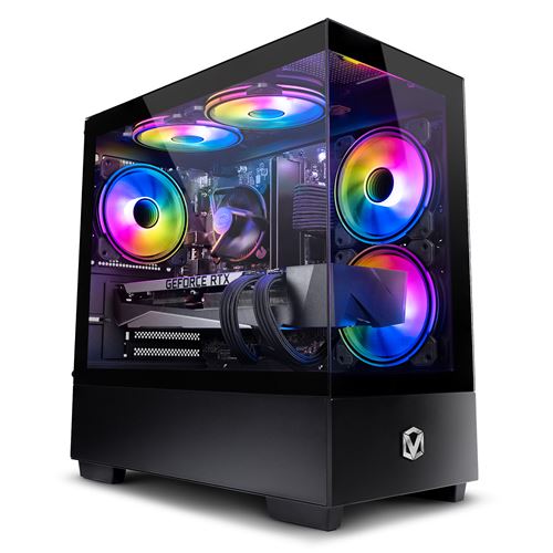 Vibox III-109 PC Gamer - 8 Core Intel i7 9700 Processeur 4.8GHz - Nvidia RTX 4070 12Go - 32Go RAM - 1To SSD - 600W PSU - Windows 11 - WiFi