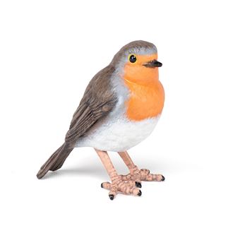 Figurine Oiseau : Rouge-gorge Papo - 1