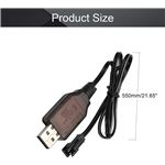 Chargeur USB Batterie LiPo 3.7V - Universel 5V 1A - Compatible Hubsan, WLtoys, Syma, Holy Stone - Protection Surcharge - Compact 40x35x13 Mm