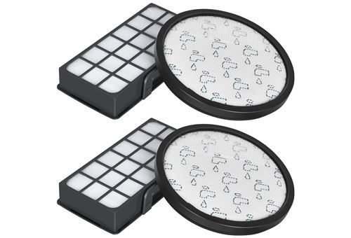 Non Communiqué Kit De 4 Filtres Compatible Pour Rowenta X-Trem Power Cyclonic Aspirateurs, Filtre De Rechange Accessoires Zr006001