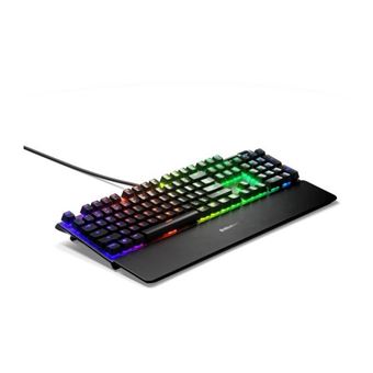 SteelSeries Apex Pro - Clavier - avec affichage - backlit - USB - AZERTY - Français - commutateur : OmniPoint Adjustable