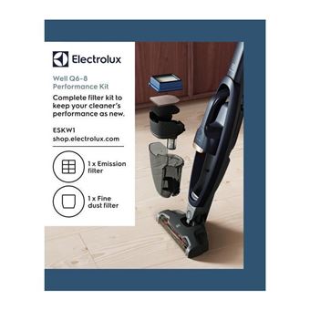 Accesoire Aspirateur Electrolux ESKW1 Filtre sortie d'air 2 en 1 Mousse Wellq