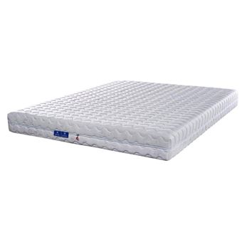 Matelas 160x200 x 18,5 cm - Accueil Tres Ferme - Soutien Tres Ferme - Dehoussable Housse Lavable - reference Laure - Noyau Poli Lattex HR Dernière Gén - 1