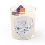 Kit DIY bougie énergie sérénité - Améthyste / Santal - Graine Créative