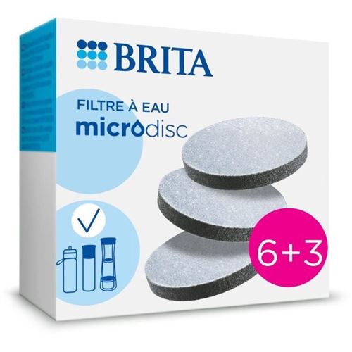 Pack De 6+3 Filtres A Eau - Brita - Microdisc