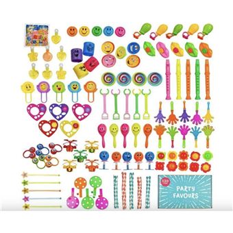 120 Jouets de Fête Anniversaire avec Boîte pour Garçons & Filles - Kermesse, Cadeaux Invités, Pochettes Surprise, Piñata, Goodies - 1