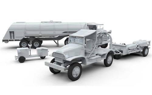 Usaaf 8th Airforce Bomber Resupply Set - 1:72e - Airfix