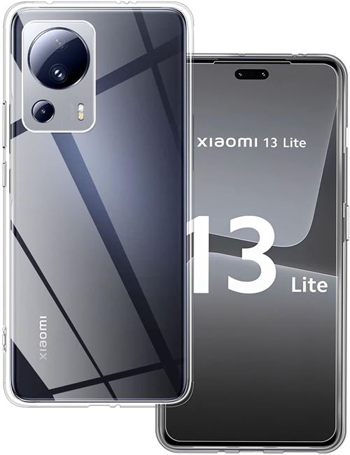Coque Silicone Transparente Pour Xiaomi 13 Lite Little Boutik©