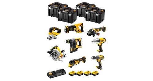 DeWalt Akku-Schlagbohrschrauber-Set 18 V / 5Ah, DCK865P4T-QW