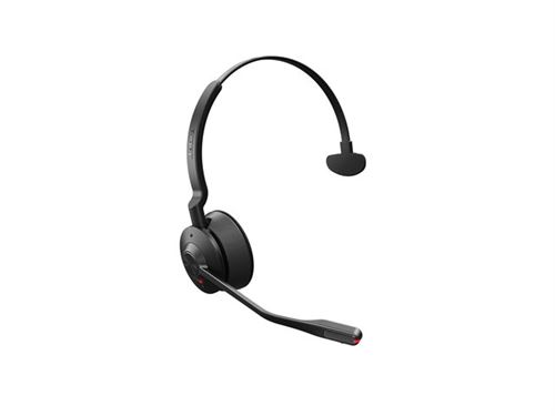 Jabra Engage 55 SE Mono - Micro-casque - sur-oreille - DECT - sans fil - USB-A via adaptateur DECT - certifié UC