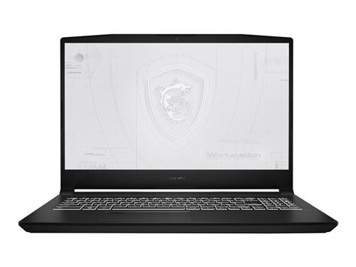 MSI WF66 11UI 451FR - Core i7 I7-11800H 2.3 GHz 16 Go RAM 512 Go SSD Noir